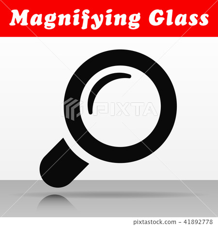 magnifying glass vector icon design 41892778