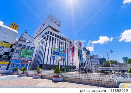 Scenery in front of Ueno station 41892959