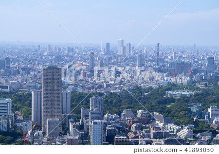 Tokyo at the end of the rainy season Akasaka gorge in the haze of humidity-Ikebukuro Mid-telephoto from Roppongi 2018.07b 41893030