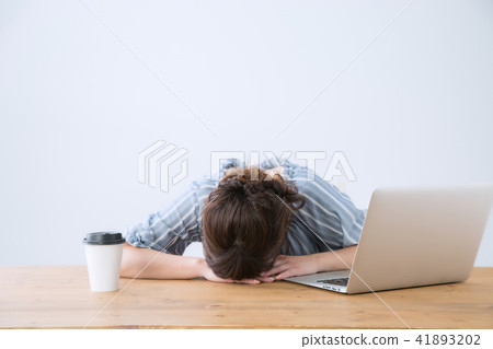 Fatty business woman 41893202