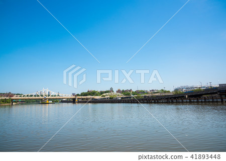 New York round-trip round trip around Manhattan Bridge, New York Manhattan 41893448