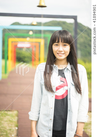 Asia Taiwan Taoyuan Daxi Huahai Woman 41894901