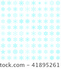 Snow Crystal 100 pieces set-03 ■ Material · Snowflake · Blue 41895261