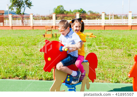 Good swings on the playground 41895507