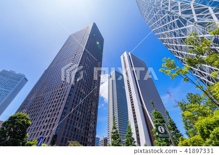 High-rise building group in Shinjuku West Exit High-rise building group in Shinjuku West Exit 41897331