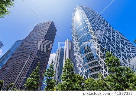 High-rise building group in Shinjuku West Exit 41897332