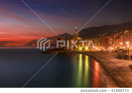 Camogli city at night 41898723