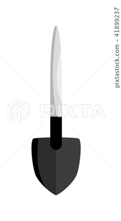 Shovel isolated icon in flat design Shovel isolated icon in flat design 41899237