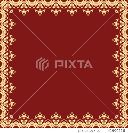 Floral Vector Fine Frame Floral Vector Fine Frame 41900216