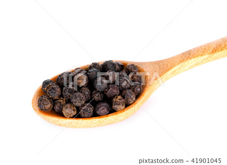 Black pepper isolated on white background Black pepper isolated on white background 41901045