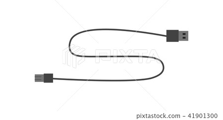 USB cord for photo camera icon 41901300