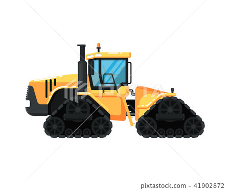 Caterpillar modern tractorillustration Caterpillar modern tractorillustration 41902872