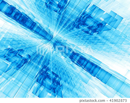 Perspective background - abstract digitally generated image Perspective background - abstract digitally generated image 41902873