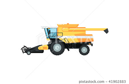 Agriculture combine harvesterillustration Agriculture combine harvesterillustration 41902883