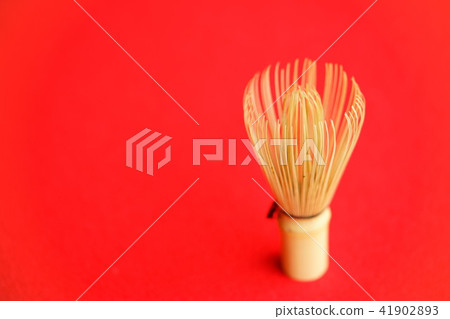Bright red furry background tea 5 41902893
