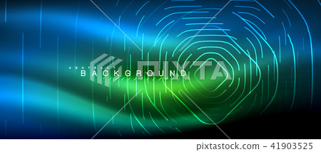 Neon glowing lines, magic energy space light concept, abstract background wallpaper design Neon glowing lines, magic energy space light concept, abstract background wallpaper design 41903525