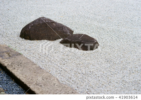 Japanese style garden, stone garden 5 41903614