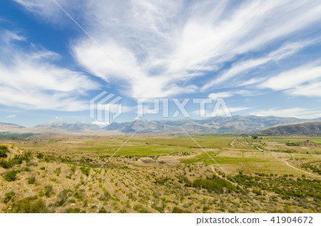 View at Albanian mountains 41904672