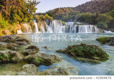 Krka river waterfalls, Dalmatia, Croatia Krka river waterfalls, Dalmatia, Croatia 41904678