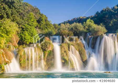 Krka river waterfalls, Dalmatia, Croatia 41904680