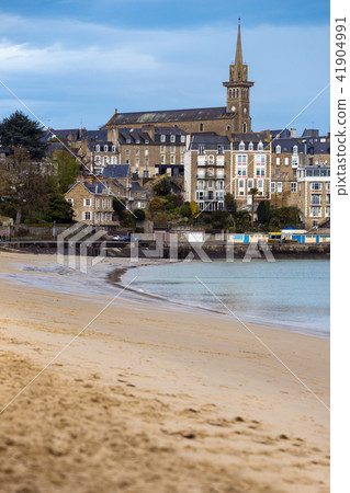 view of the famous French resort town Dinard view of the famous French resort town Dinard 41904991