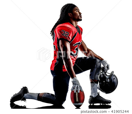american football player man isolated american football player man isolated 41905244