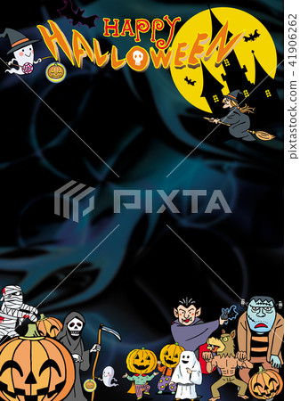 Halloween background material 41906262