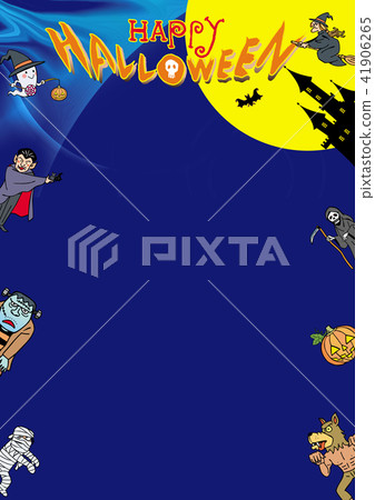 Halloween background material 41906265
