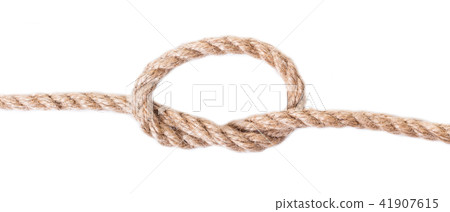 old rope closeup old rope closeup 41907615