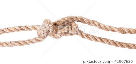 old rope closeup old rope closeup 41907620