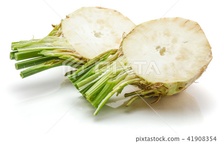 Fresh celery isolated on white 41908354