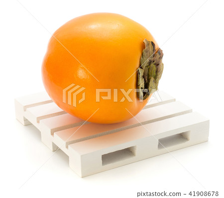 Persimmon sharon isolated on white 41908678