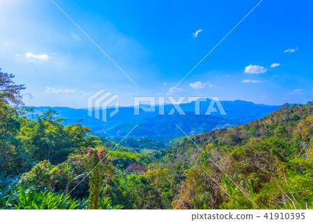scenery view at Doi Nangnon in Maesai Chiang Rai 41910395