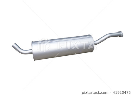 car mufflers isolated 41910475