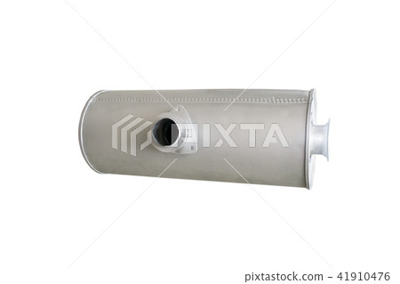 car mufflers isolated 41910476