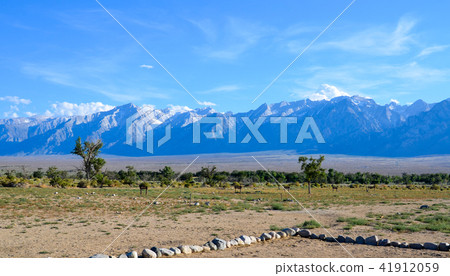 View of the Sierra Nevada Mountains from Manzaner concentration camp View of the Sierra Nevada Mountains from Manzaner concentration camp 41912059