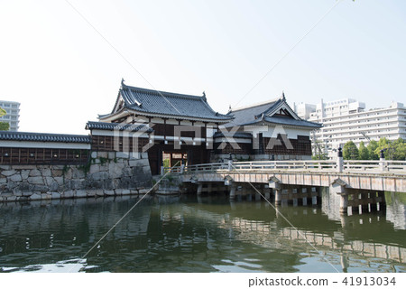 Hiroshima Castle Table Gate and Flat Hiroshima Castle Table Gate and Flat 41913034