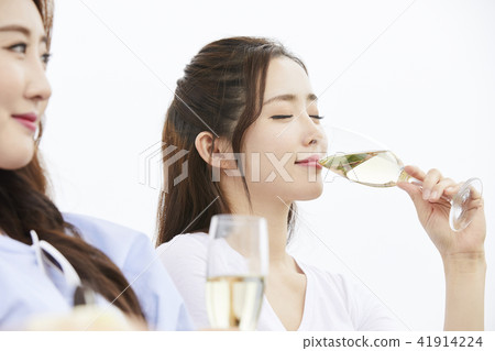 暑假,假期,年輕的女人 暑假,假期,年輕的女人 41914224