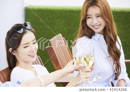 Summer vacation, vacation, young woman Summer vacation, vacation, young woman 41914266