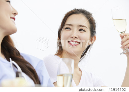 Summer vacation, vacation, young woman Summer vacation, vacation, young woman 41914302