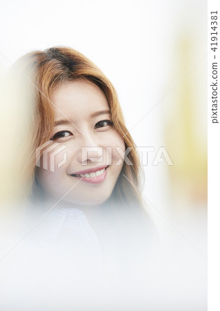 Summer vacation, vacation, young woman 41914381