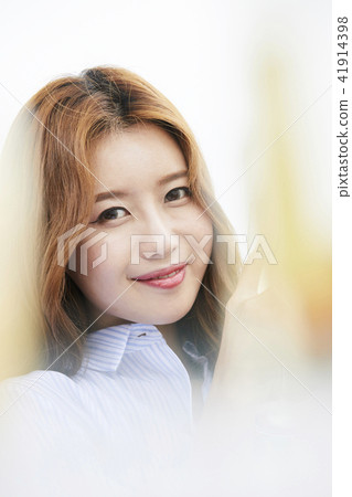 Summer vacation, vacation, young woman 41914398