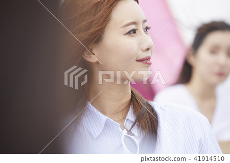 Summer vacation, travel, vacation, young woman Summer vacation, travel, vacation, young woman 41914510