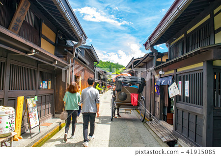 Hida Takayama early summer Sanumichi Street Hida Takayama early summer Sanumichi Street 41915085
