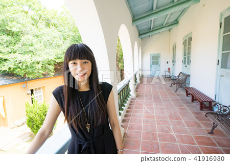 原英商德記洋行亞洲台灣女性女人人像 41916980