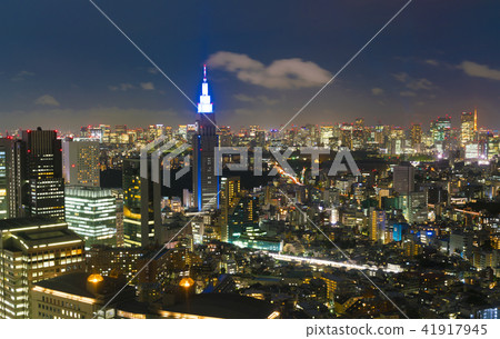 Tokyo Night view · From the Shinjuku area toward Tokyo Tower 41917945