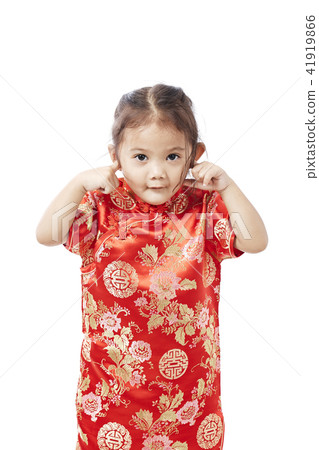 Little asian child , Chinese New Year Little asian child , Chinese New Year 41919866