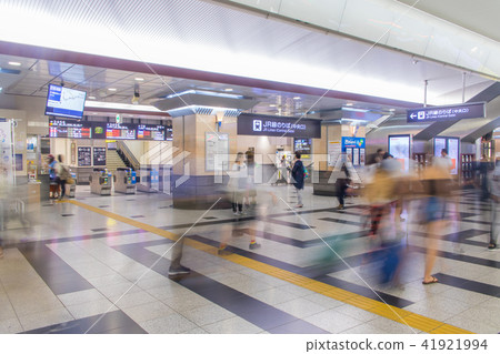 Osaka station ticket gate 41921994
