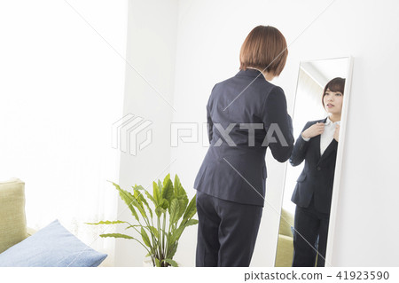 Dress · young business woman 41923590