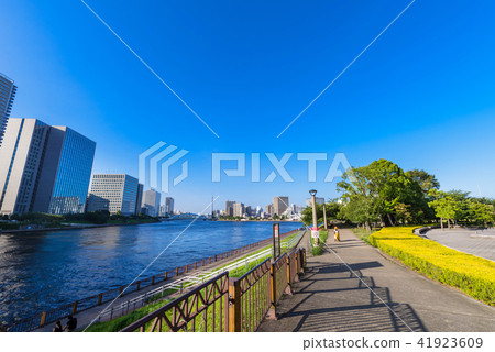 Scenery of the Sumidagawa Terrace 41923609